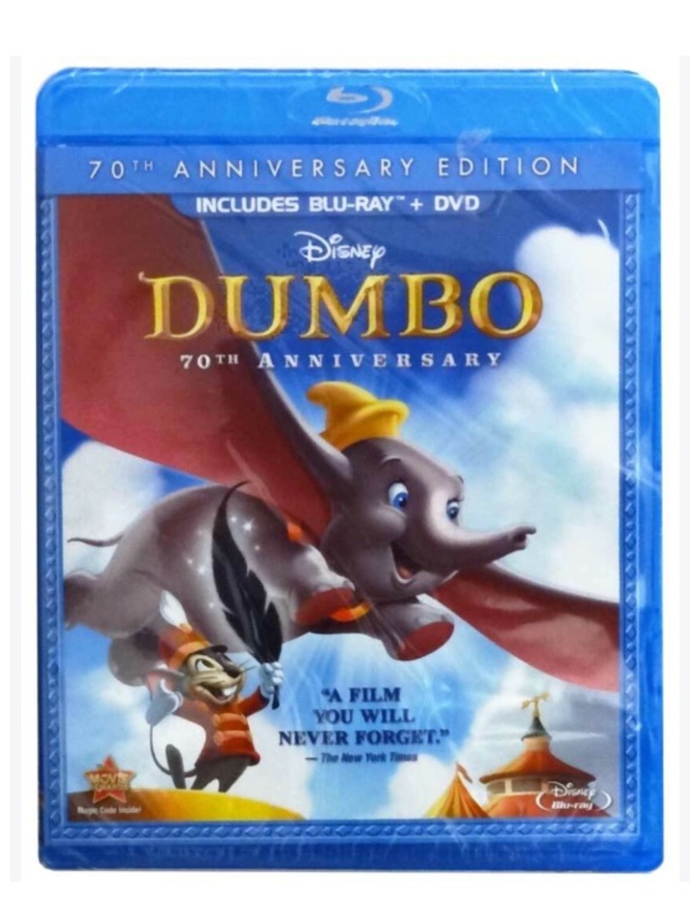 Walt Disney DUMBO DVD Blu-ray Movie